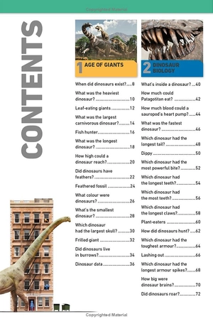 1,000 amazing dinosaur facts