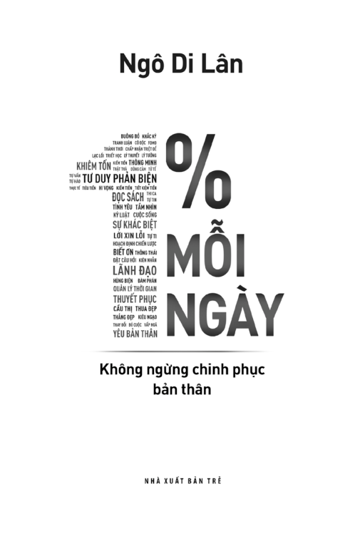 1% mỗi ngày - không ngừng chinh phục bản thân