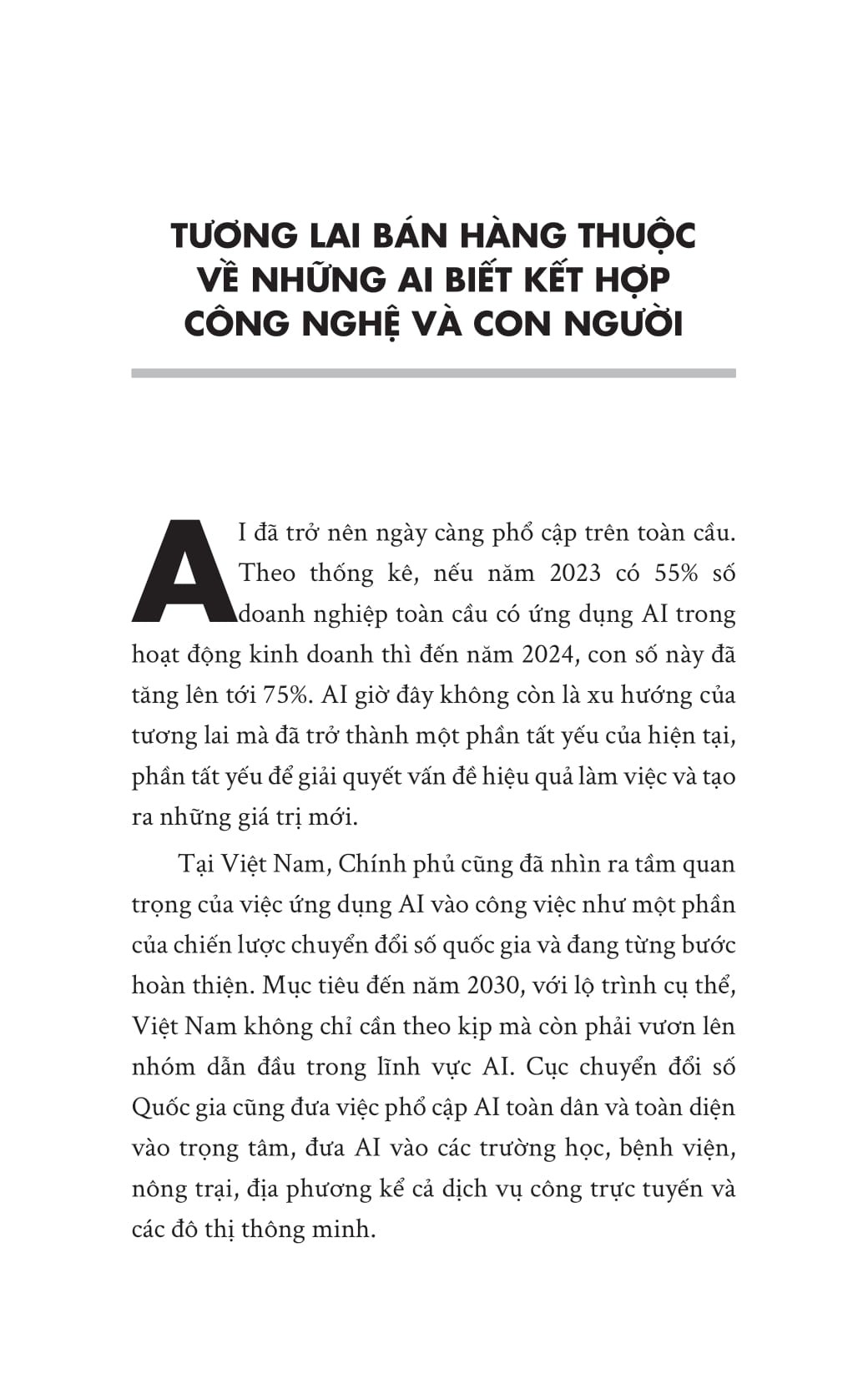 1% Nhân Lực Tạo Ra 99% Doanh Số - Bán Hàng Thông Minh Trong Thời Đại AI