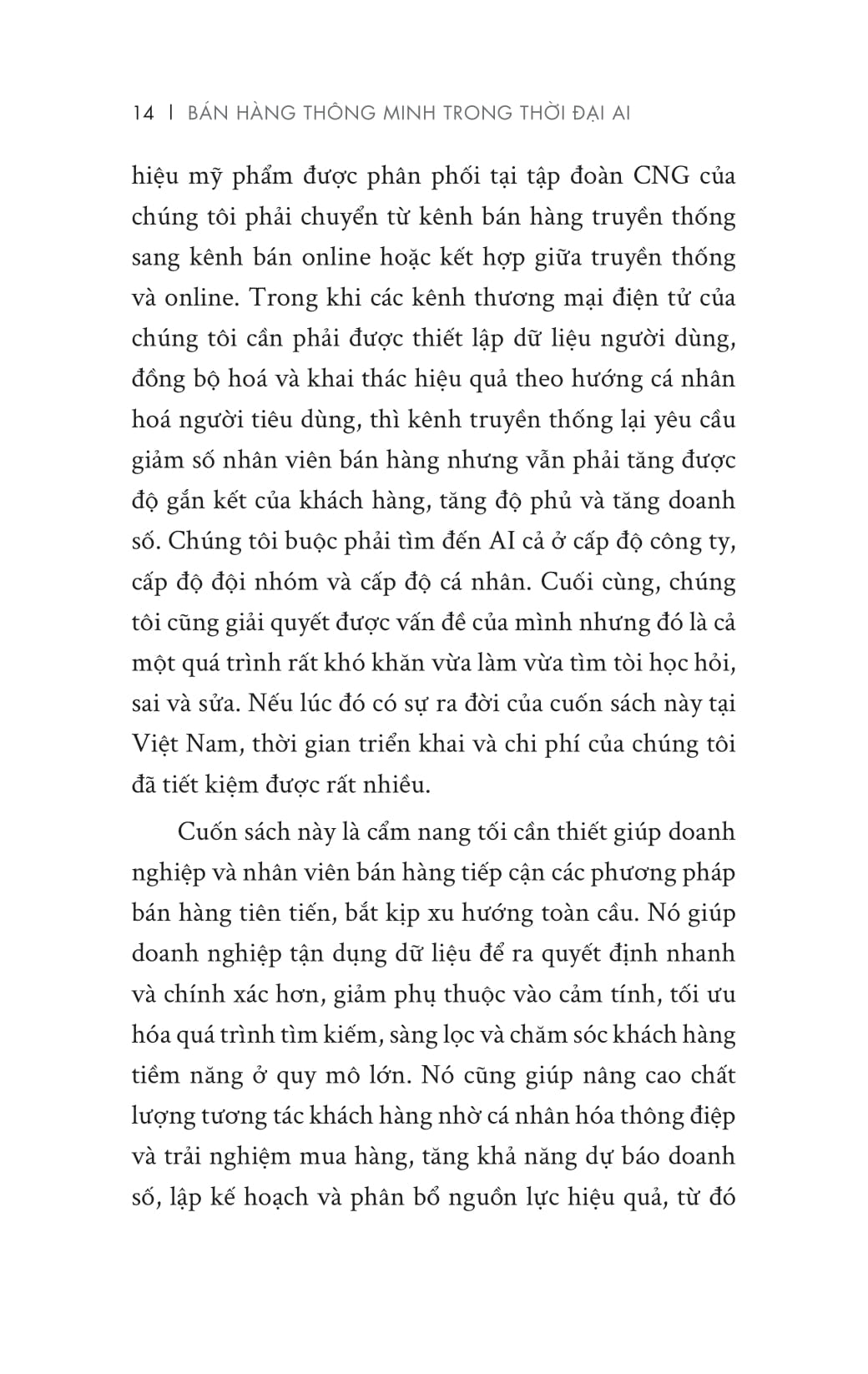 1% Nhân Lực Tạo Ra 99% Doanh Số - Bán Hàng Thông Minh Trong Thời Đại AI