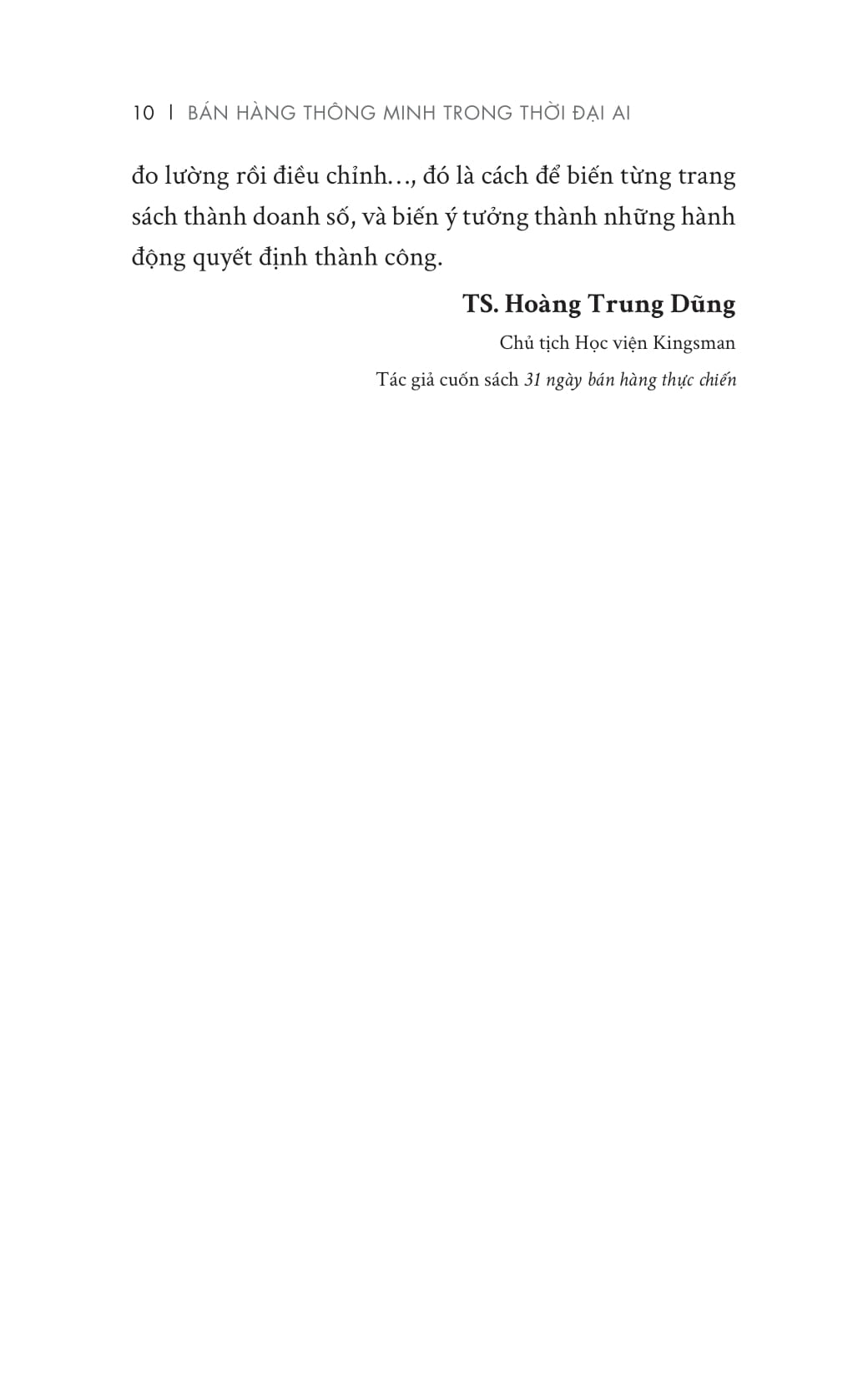 1% Nhân Lực Tạo Ra 99% Doanh Số - Bán Hàng Thông Minh Trong Thời Đại AI