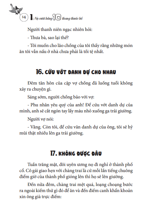 1 nụ cười bằng 10 thang thuốc bổ (tái bản)