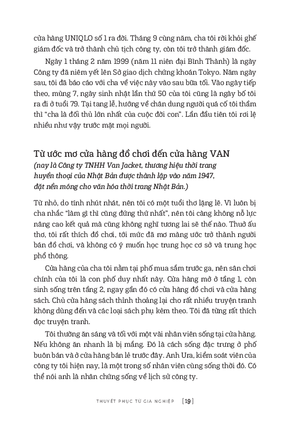 1 thắng 9 bại - câu chuyện khởi nghiệp và gây dựng thương hiệu của ông chủ uniqlo - tỷ phú giàu nhất nhật bản