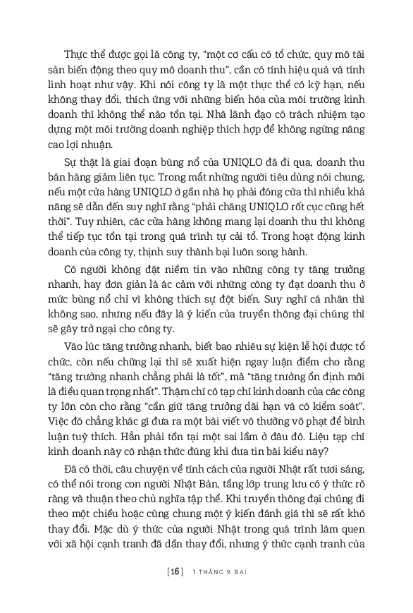 1 thắng 9 bại - câu chuyện khởi nghiệp và gây dựng thương hiệu của ông chủ uniqlo - tỷ phú giàu nhất nhật bản