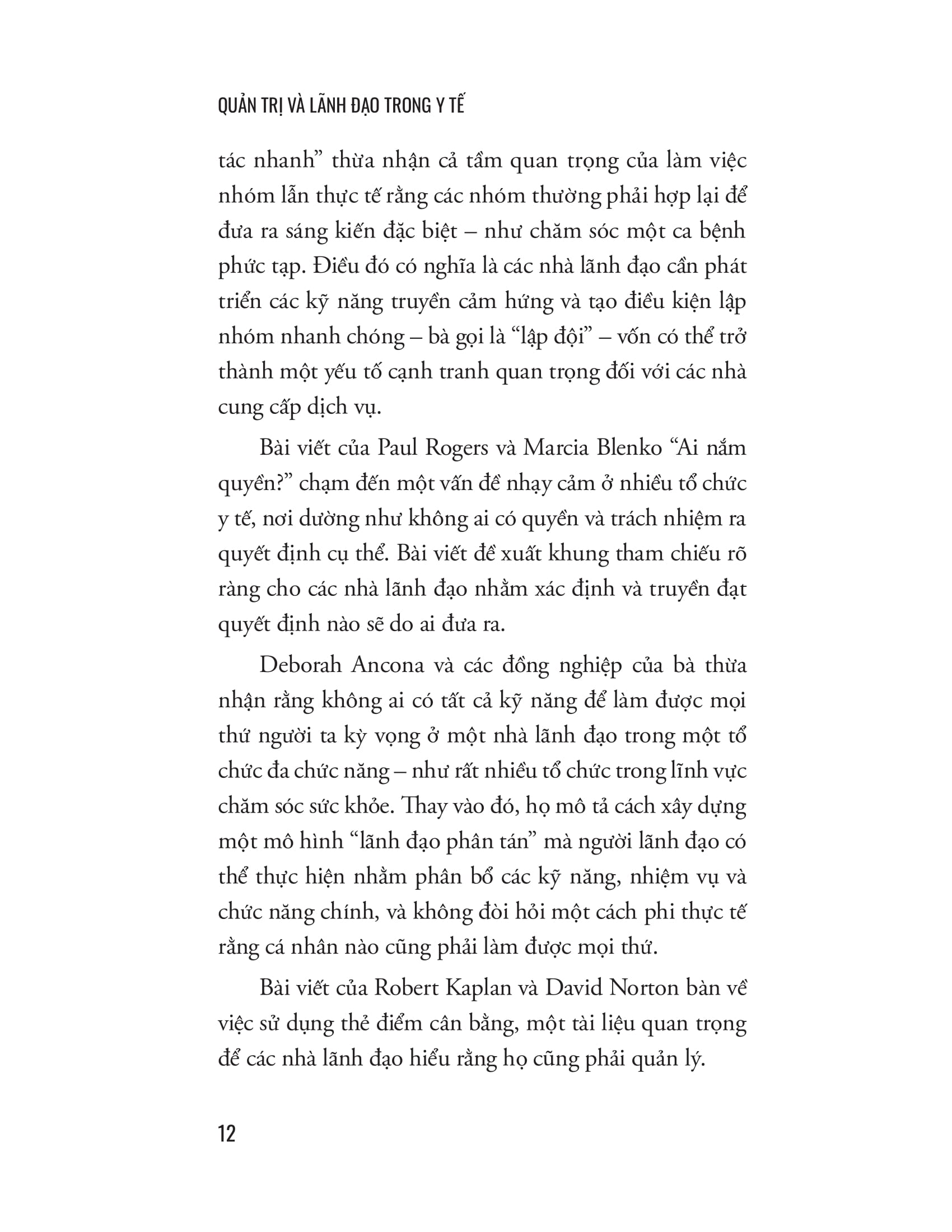 10 Bai Hoc Bien Chuyen Gia Gioi Thanh Lanh Dao Xuat Sac - Quan Tri Va Lanh Dao Trong Y Te