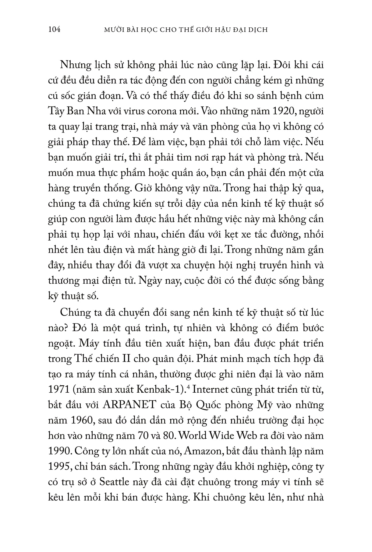 10 bài học cho thế giới hậu đại dịch - ten lessons for a post-pandemic world