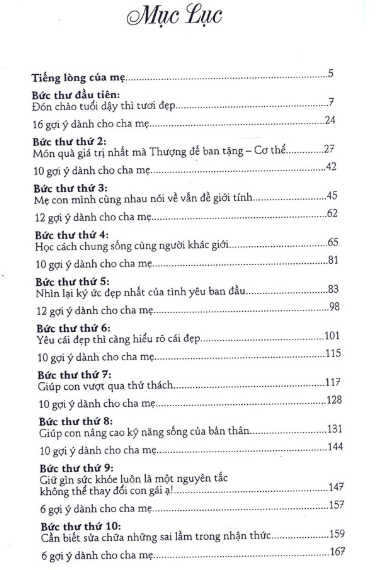 10 bức thư mẹ gửi con gái tuổi dậy thì (tái bản 2019)