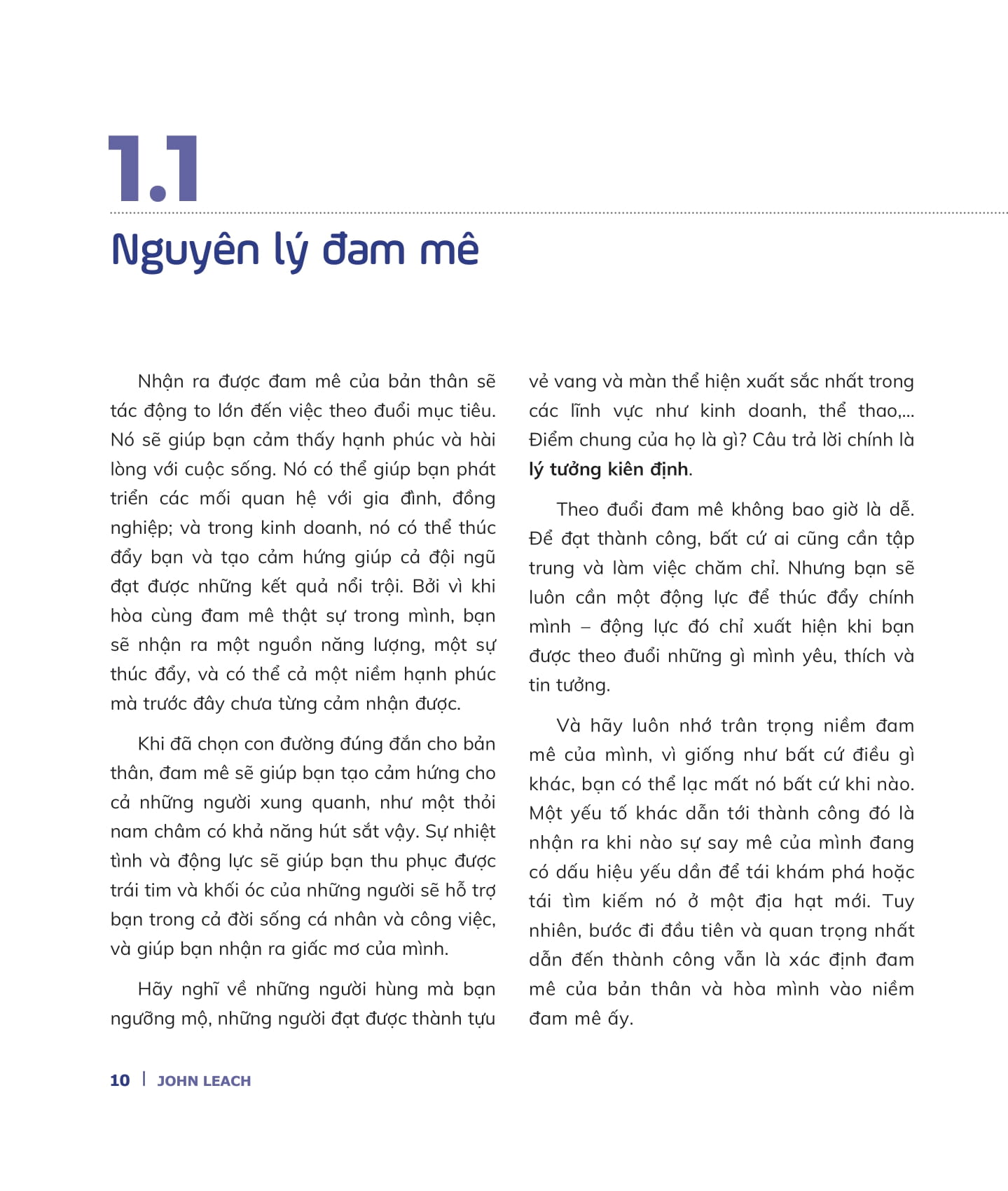10 bước đến thành công - the success factor
