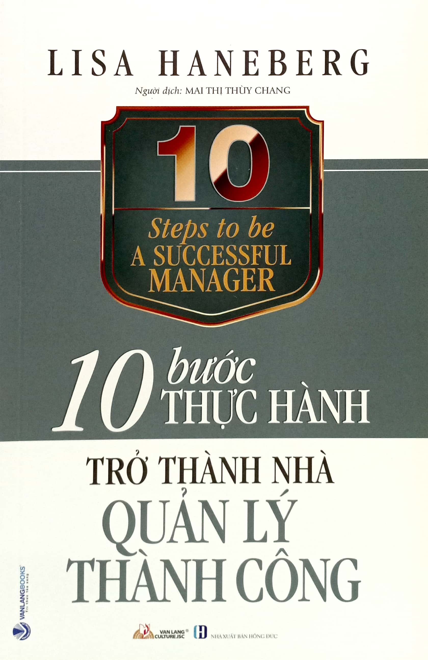 10 bước thực hành - trở thành nhà quản lý thành công