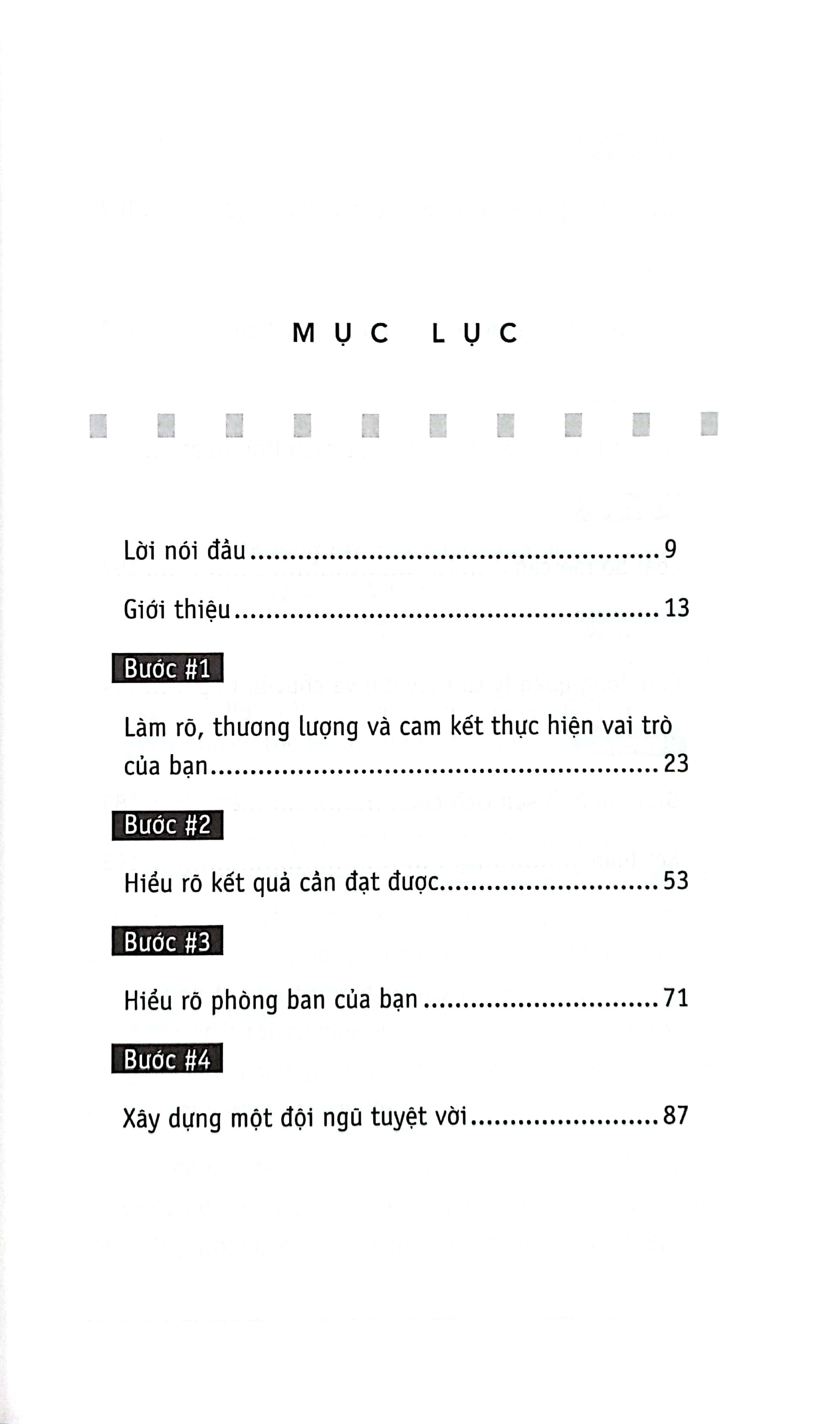 10 bước thực hành - trở thành nhà quản lý thành công