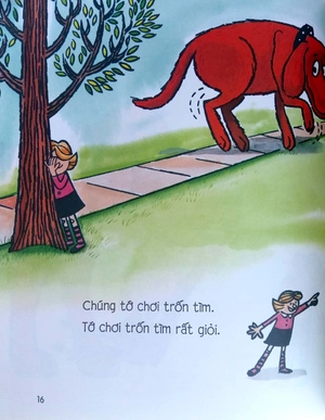 10 câu chuyện hay nhất về clifford - chú chó đỏ khổng lồ