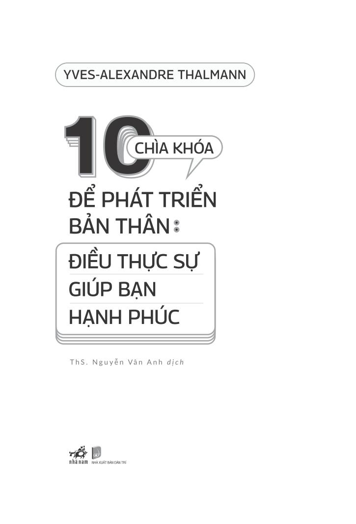 10 chìa khóa để bản thân phát triển: điều thực sự giúp bạn hạnh phúc