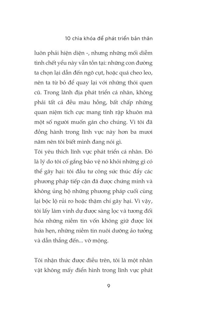10 chìa khóa để bản thân phát triển: điều thực sự giúp bạn hạnh phúc