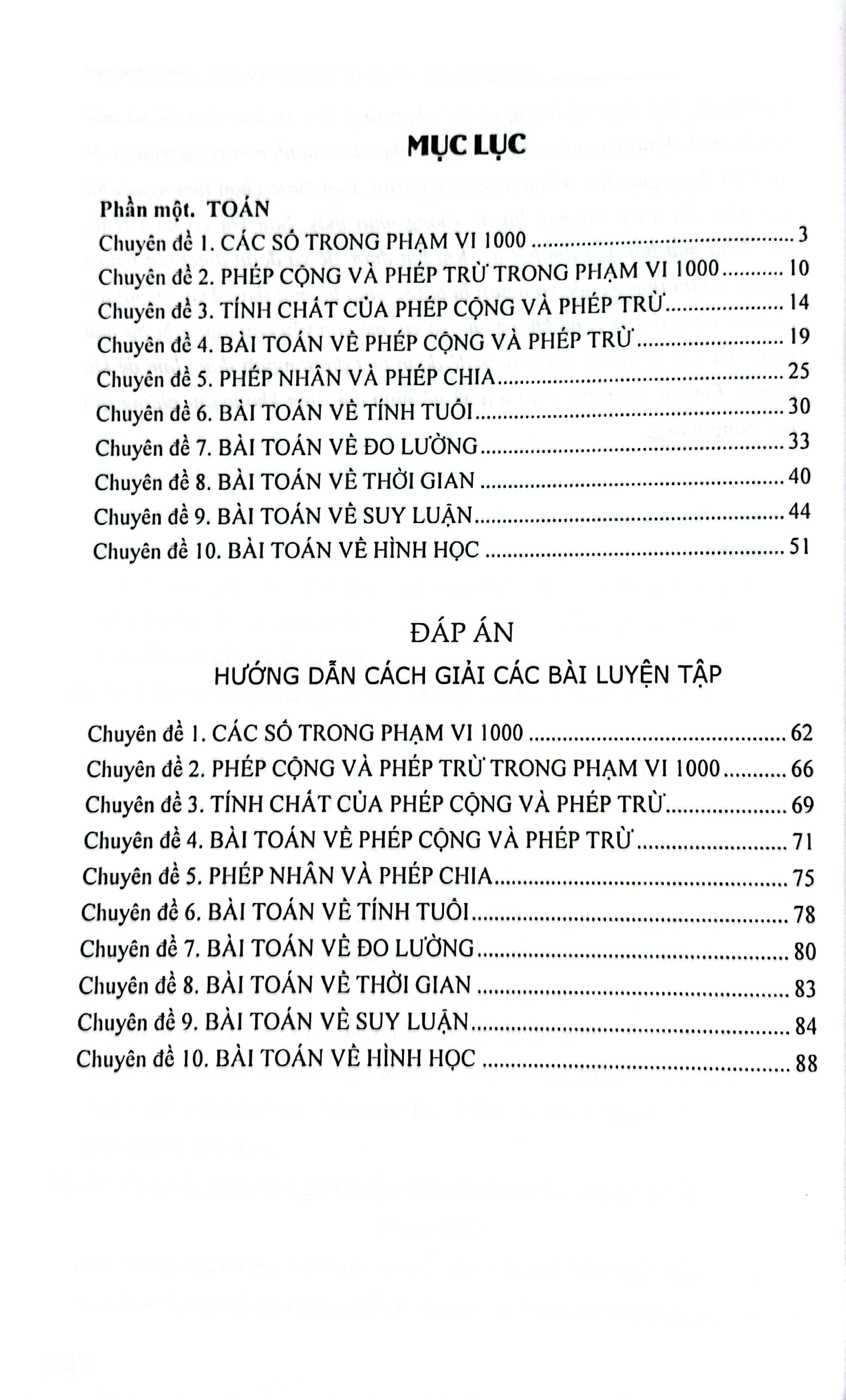 10 chuyên đề bồi dưỡng học sinh giỏi toán - tiếng việt 2