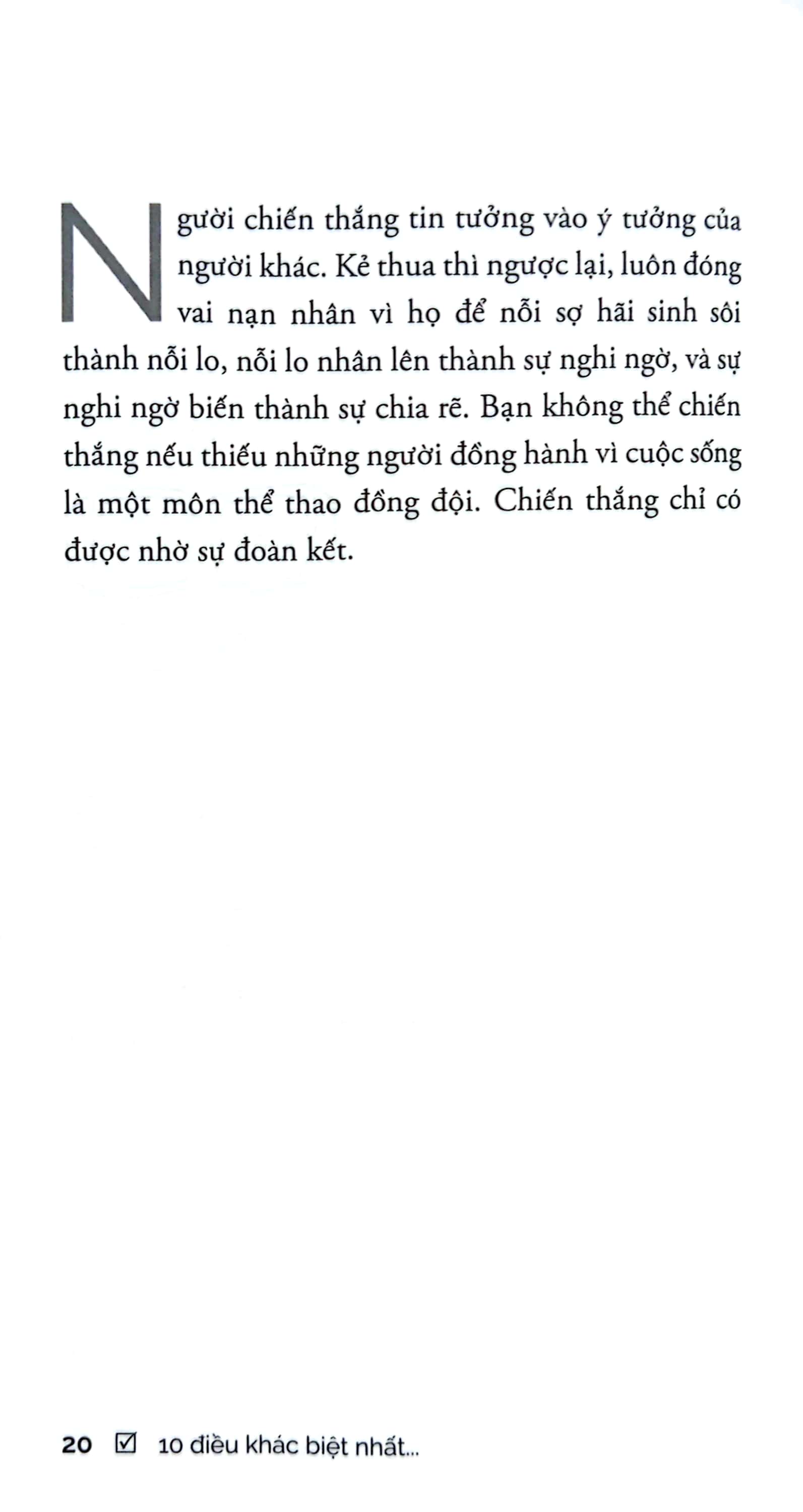 10 điều khác biệt nhất giữa kẻ thắng và người thua (tái bản 2023)