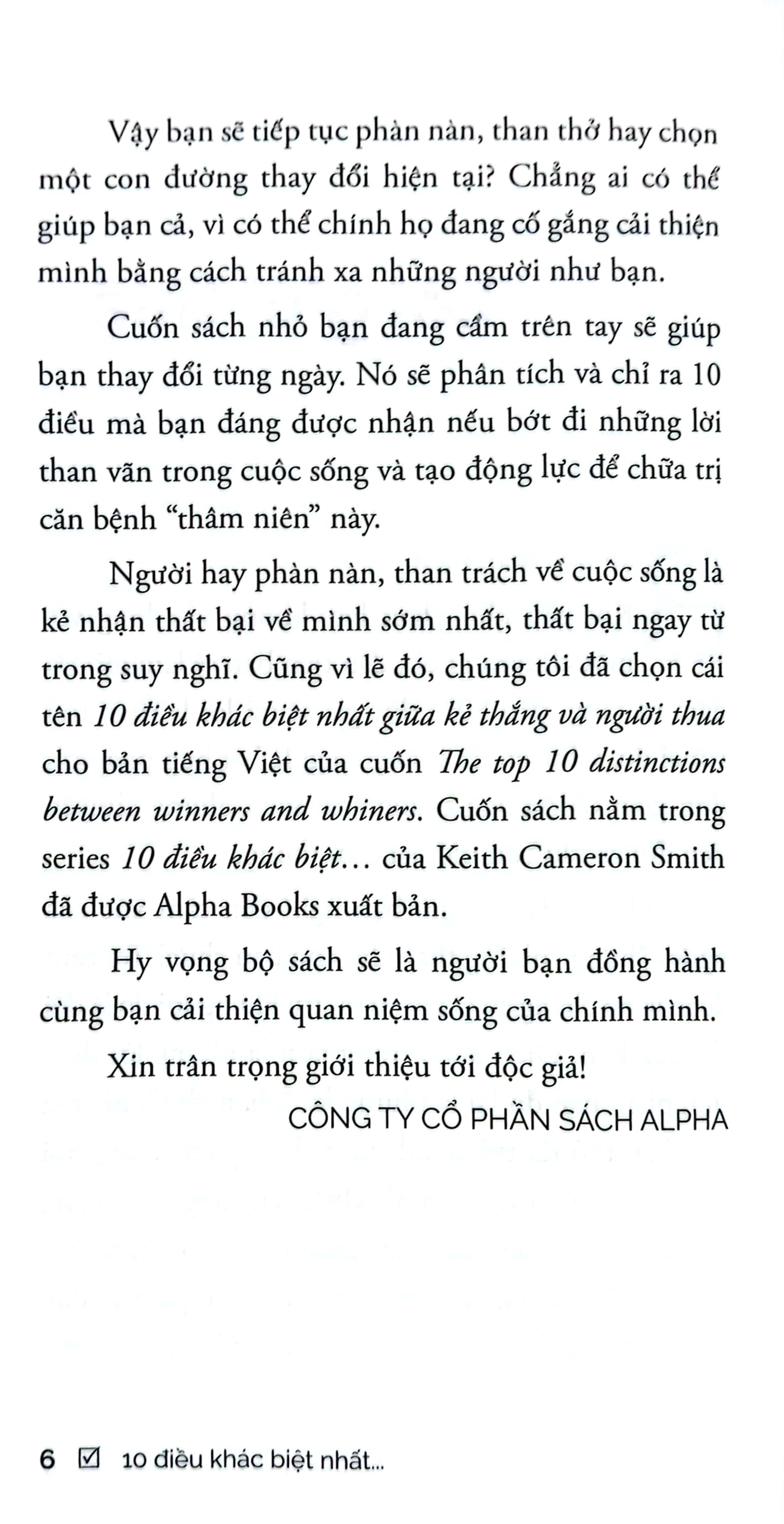10 điều khác biệt nhất giữa kẻ thắng và người thua (tái bản 2023)