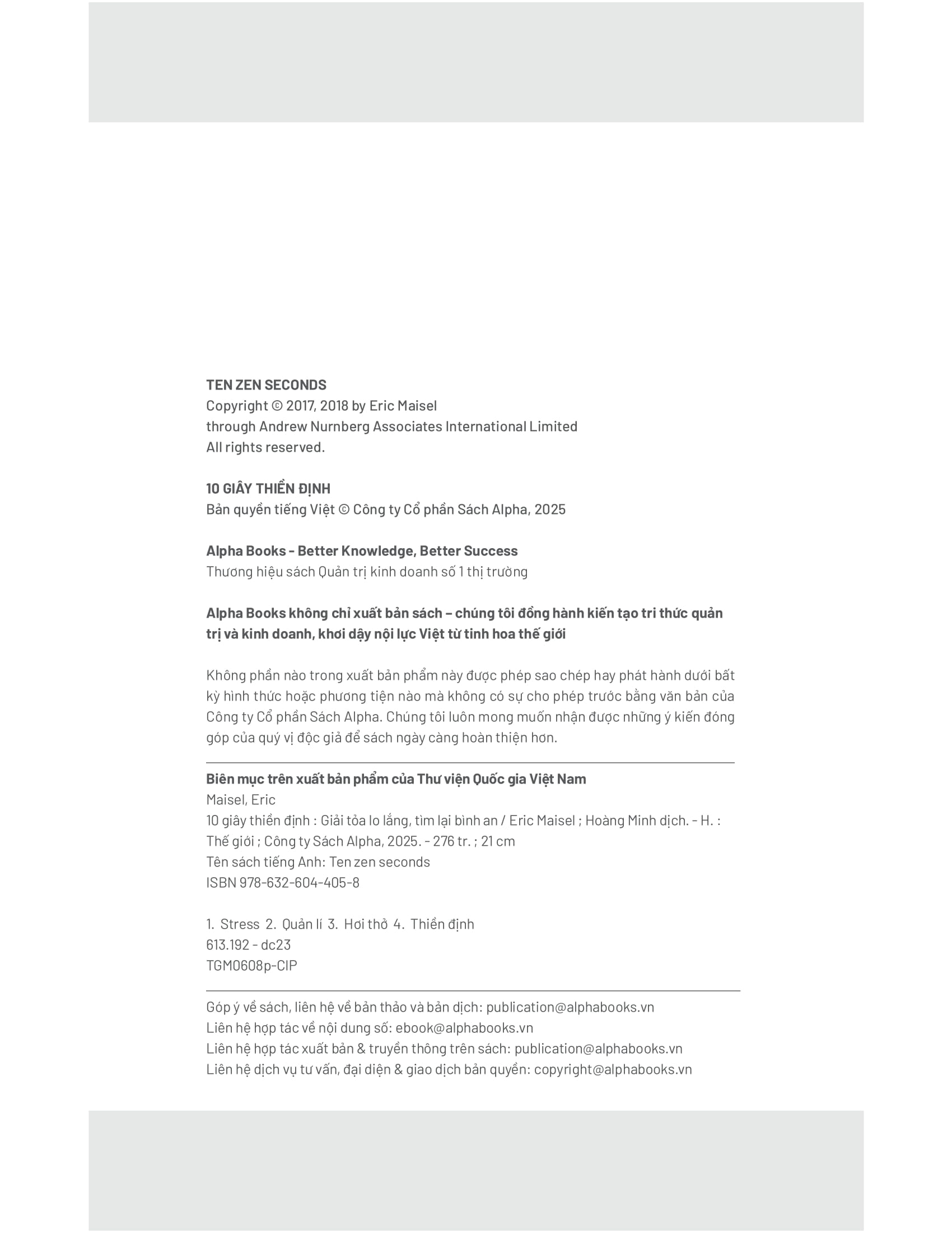 10 Giay Thien Dinh - Giai Toa Lo Lang, Tim Lai Binh An