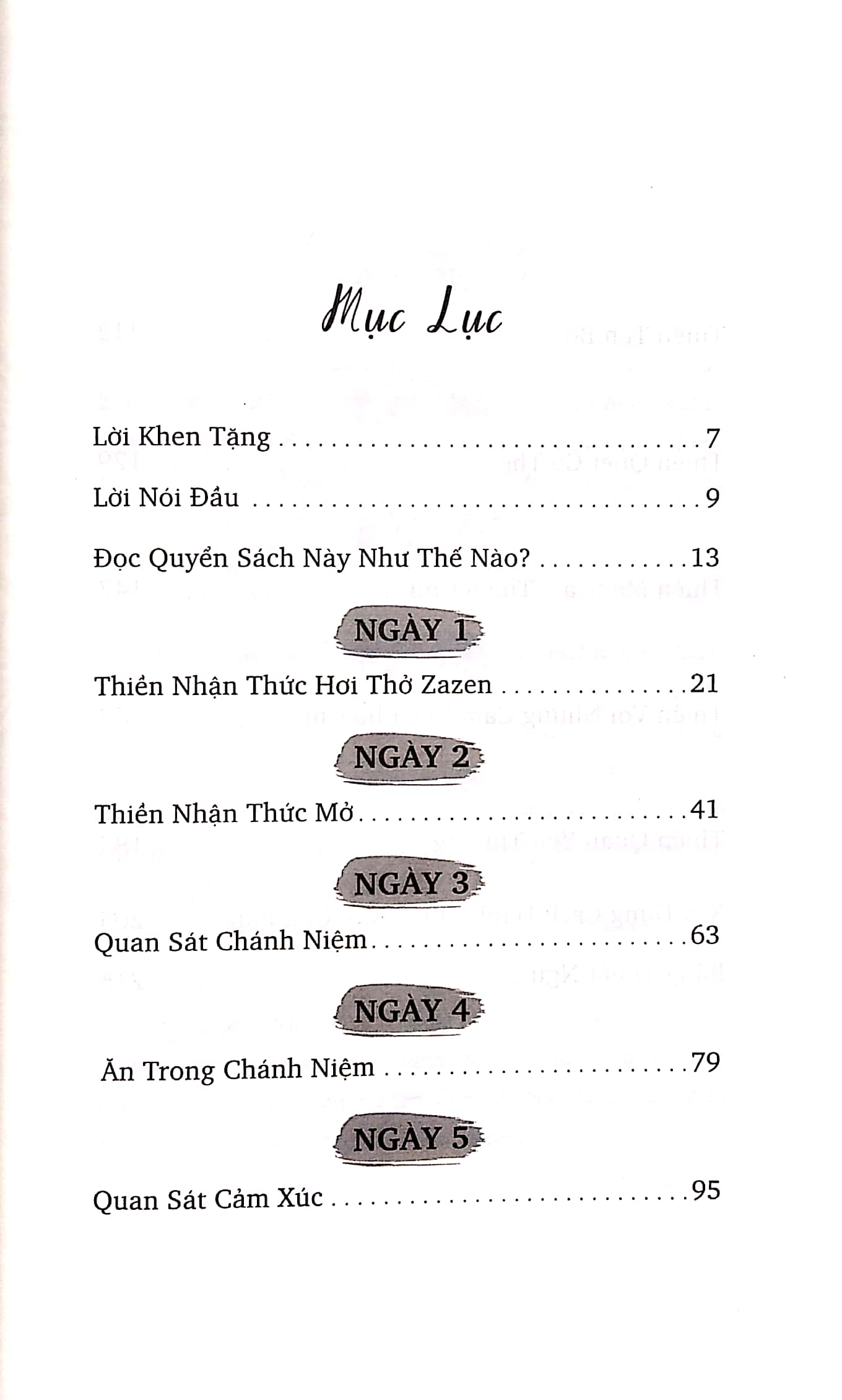10 ngày hành thiền