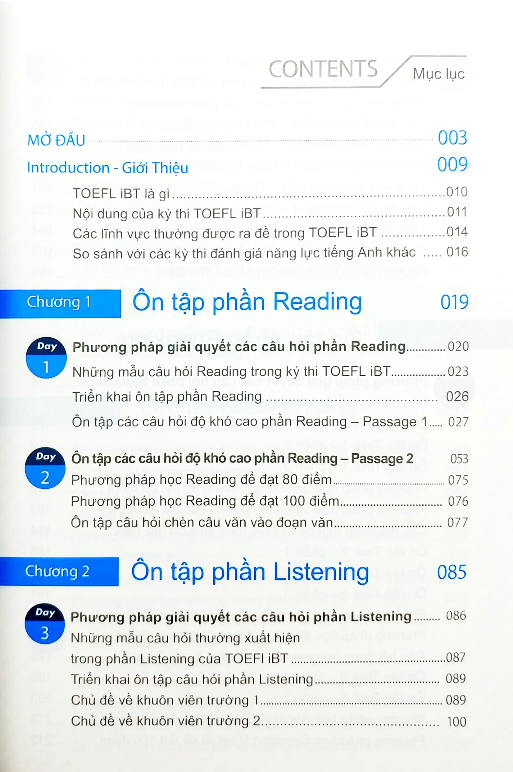 10 ngày tập trung ôn tập cho bài thi toefl ibt