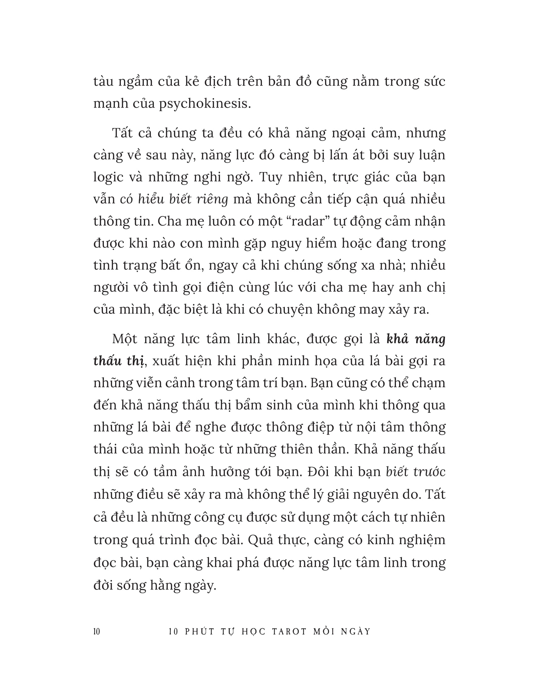 10 phút tự học tarot mỗi ngày