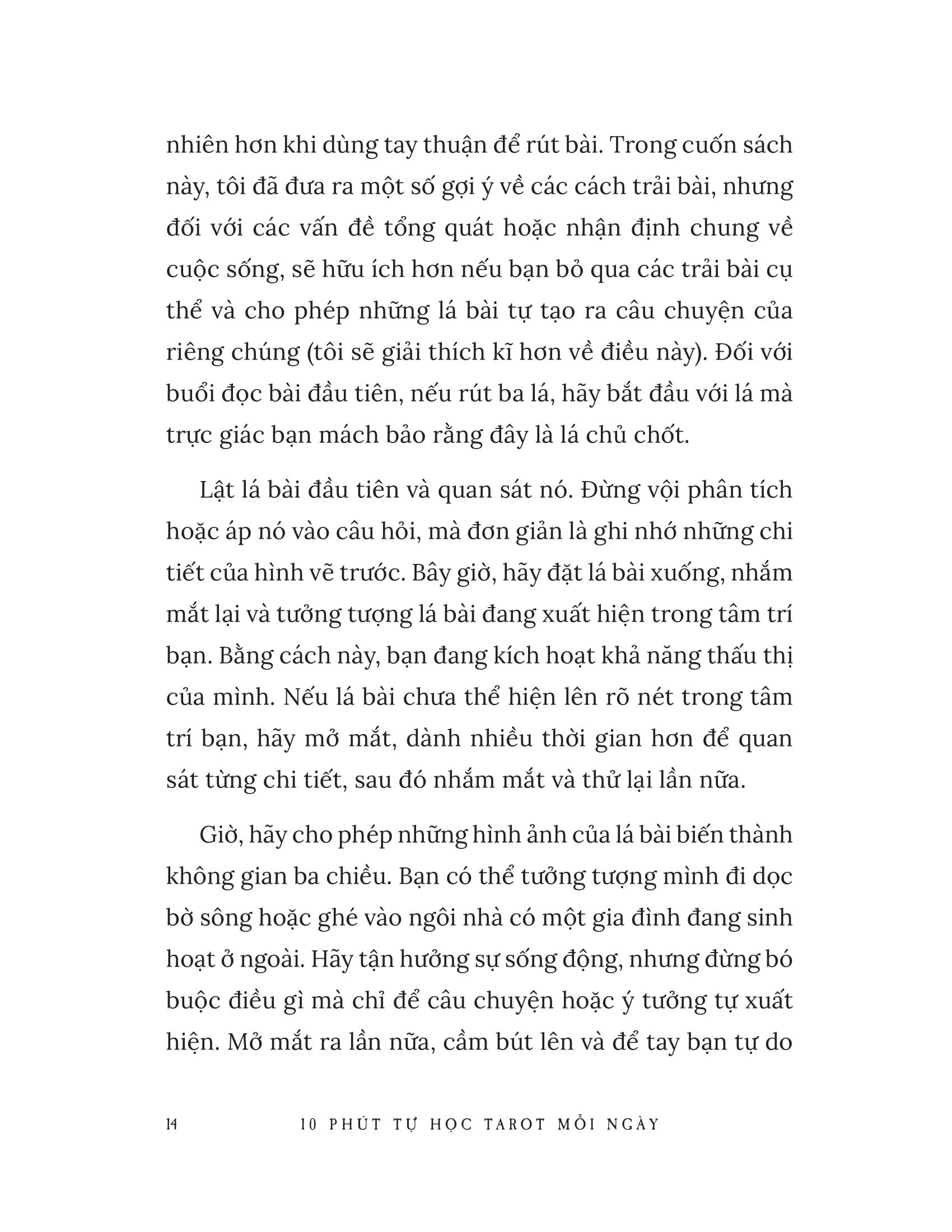 10 phút tự học tarot mỗi ngày