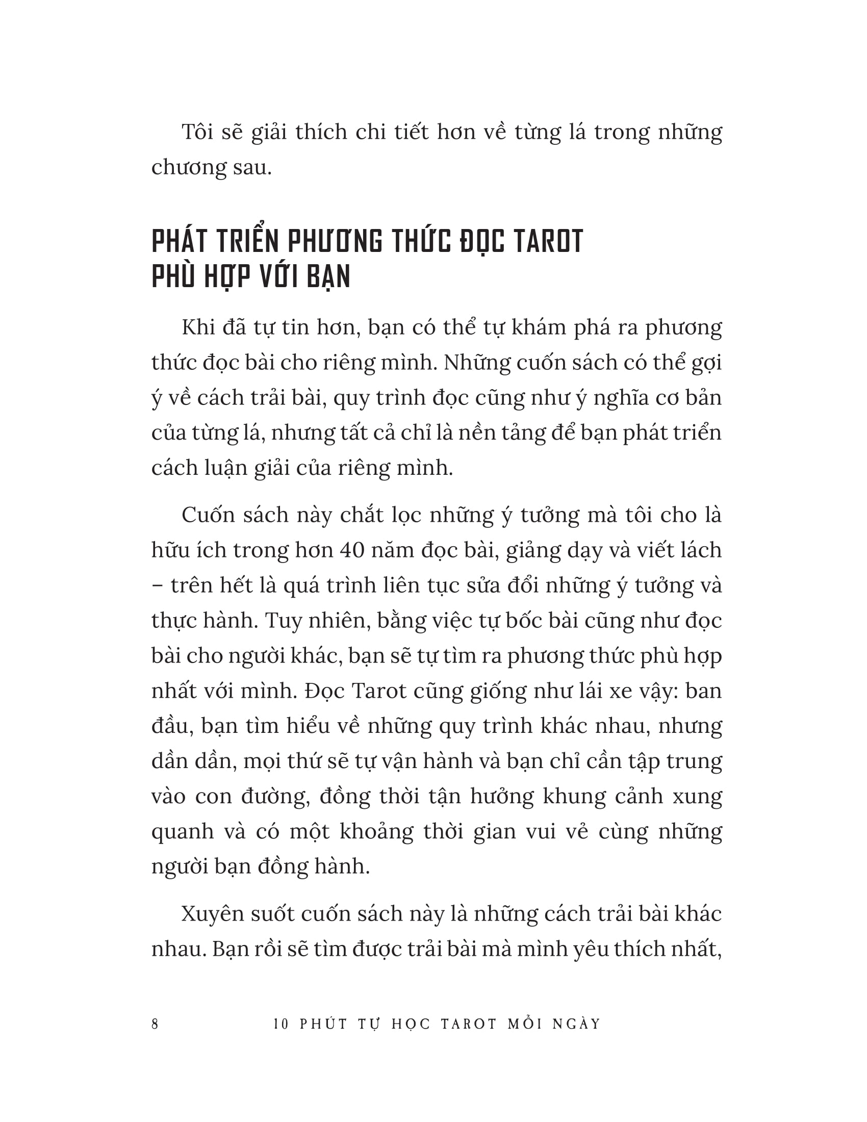 10 phút tự học tarot mỗi ngày