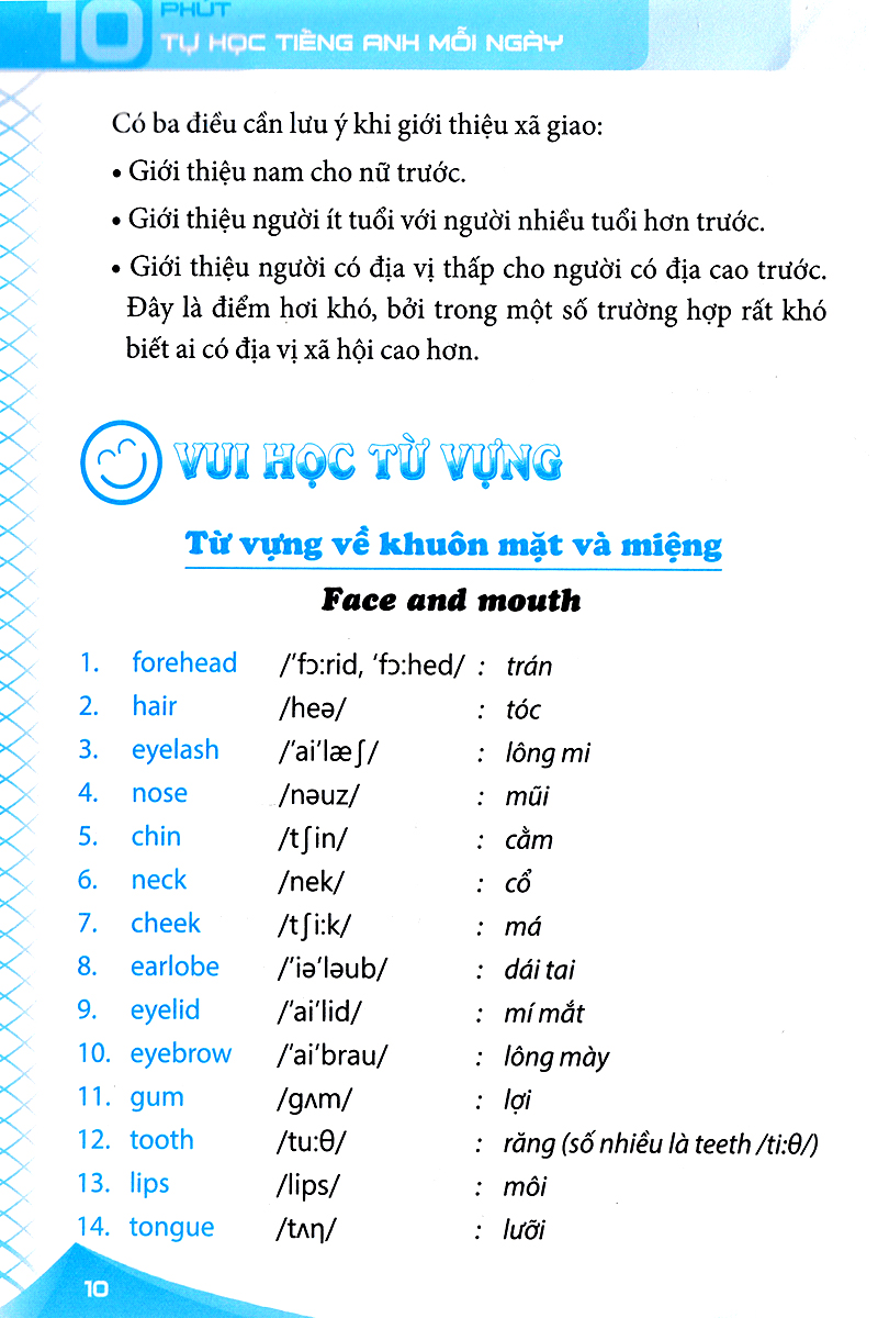 10 phút tự học tiếng anh mỗi ngày (tái bản 2024)