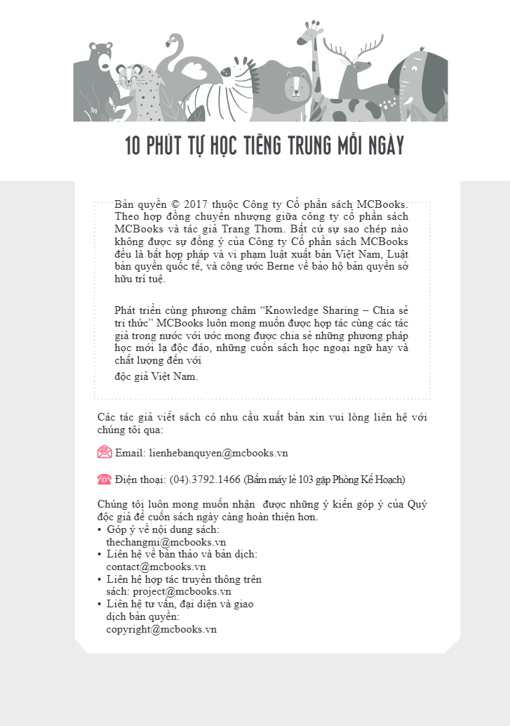 10 Phut Tu Hoc Tieng Trung Moi Ngay (Tai Ban 2025)