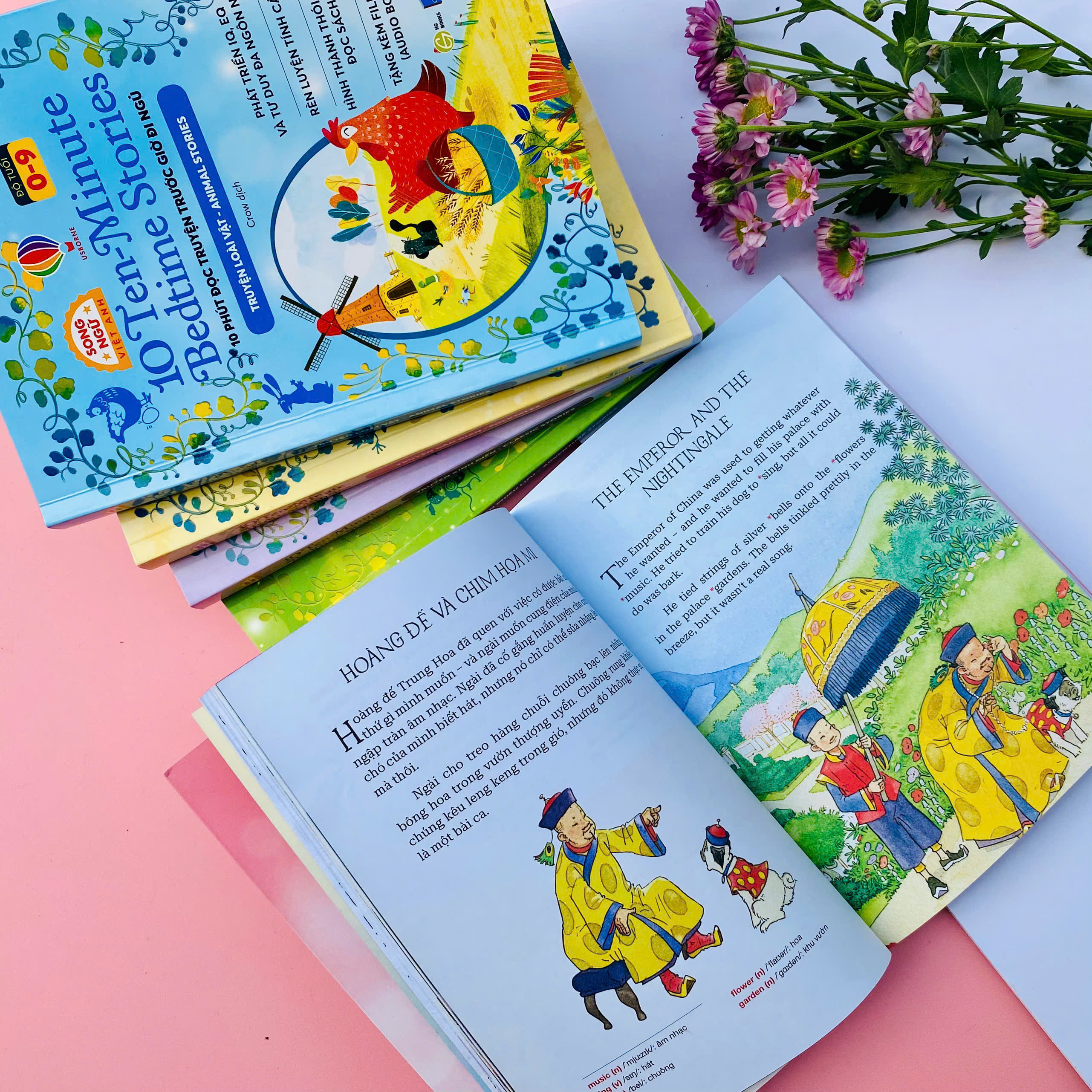 10 ten-minutes bedtime stories - 10 phút đọc truyện trước giờ đi ngủ - adventure stories - truyện phiêu lưu - song ngữ việt-anh