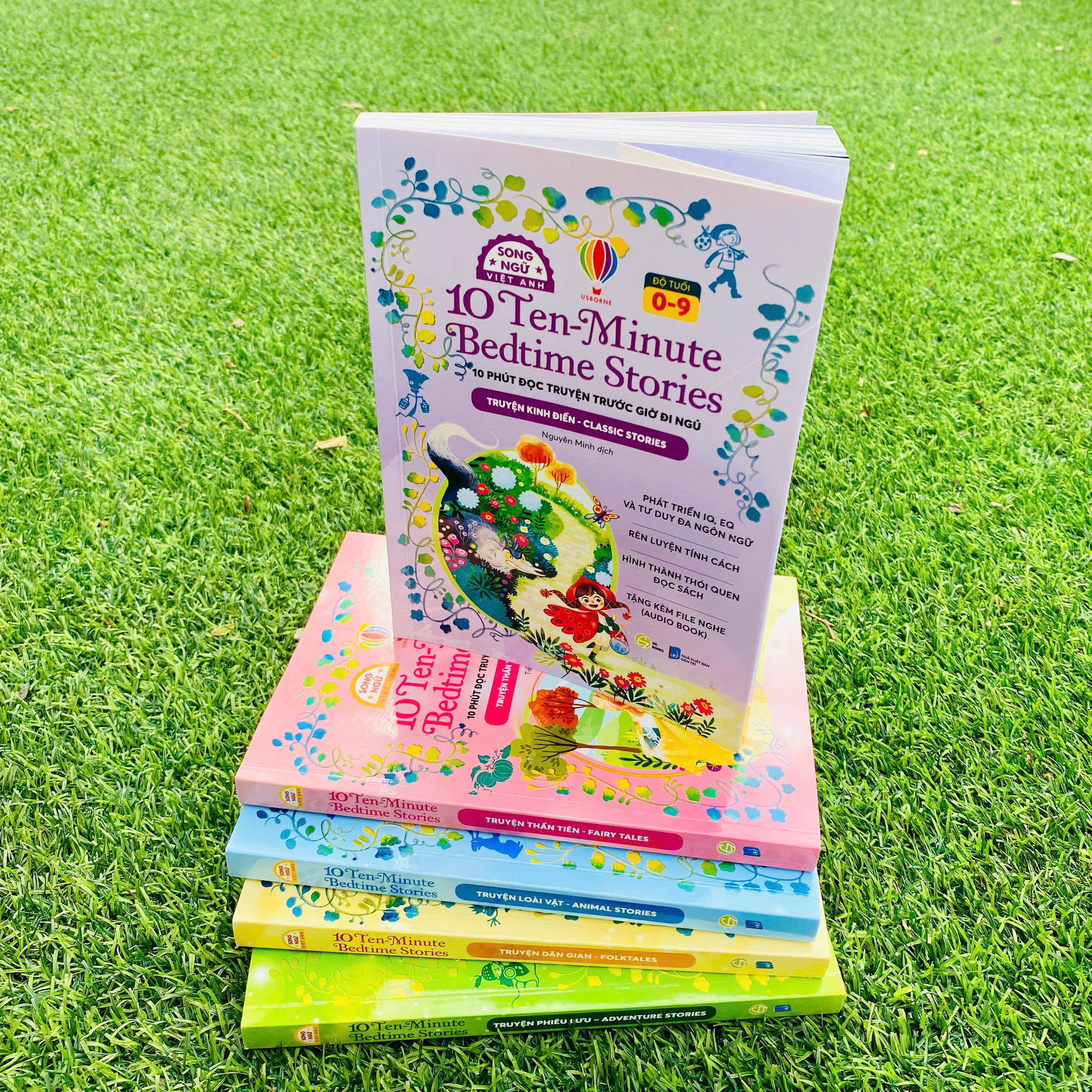 10 ten-minutes bedtime stories - 10 phút đọc truyện trước giờ đi ngủ - adventure stories - truyện phiêu lưu - song ngữ việt-anh