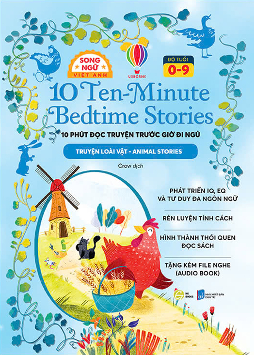 10 ten-minutes bedtime stories - 10 phút đọc truyện trước giờ đi ngủ - animal stories - truyện loài vật - song ngữ việt-anh