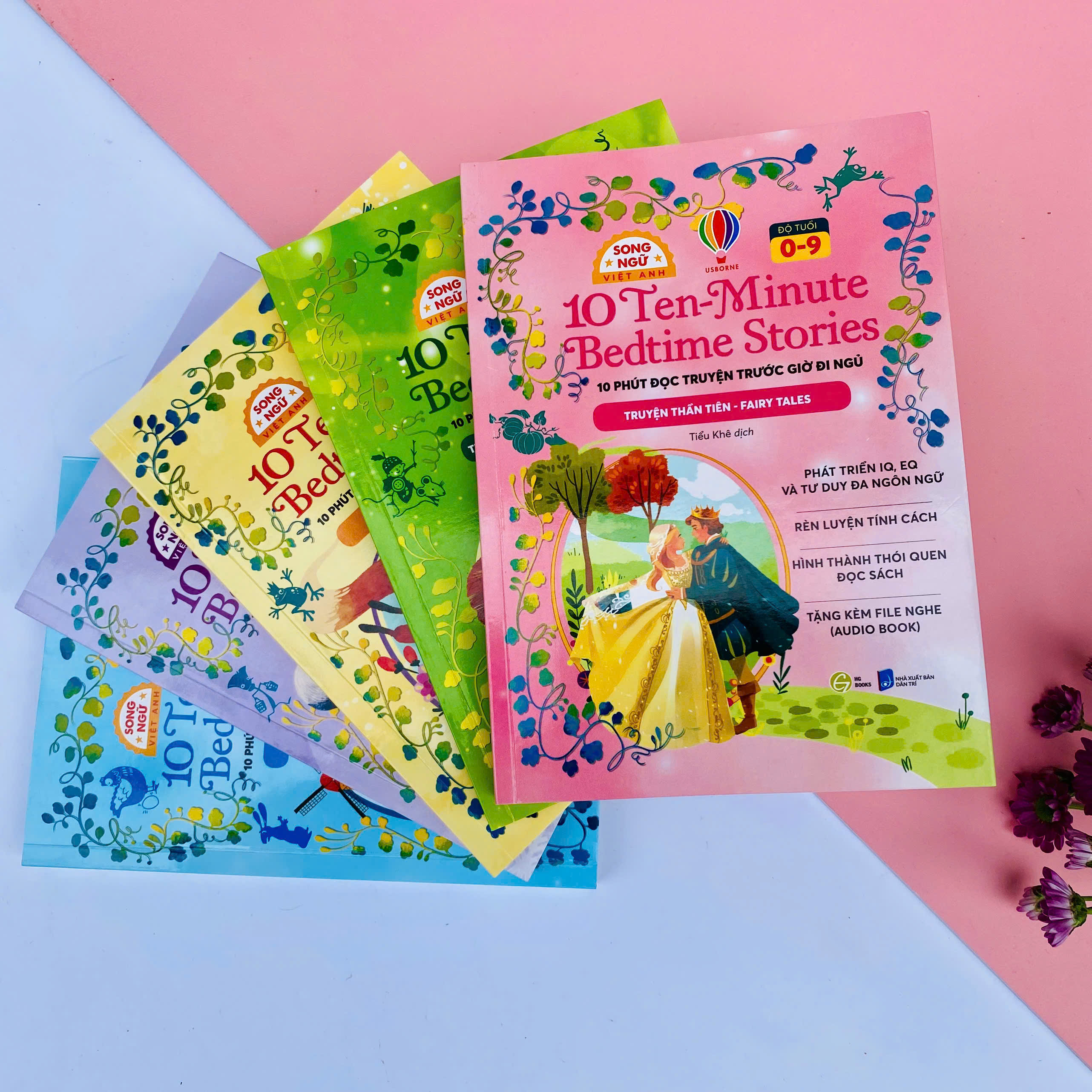 10 ten-minutes bedtime stories - 10 phút đọc truyện trước giờ đi ngủ - animal stories - truyện loài vật - song ngữ việt-anh