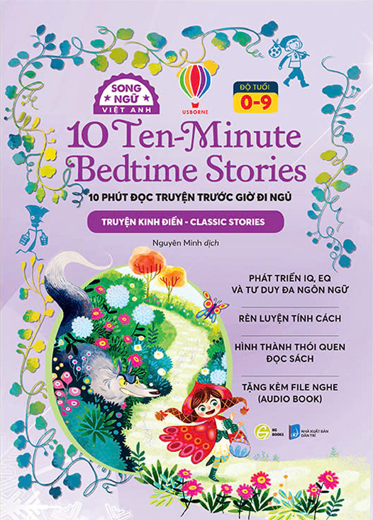 10 ten-minutes bedtime stories - 10 phút đọc truyện trước giờ đi ngủ - classic stories - truyện kinh điển - song ngữ việt-anh