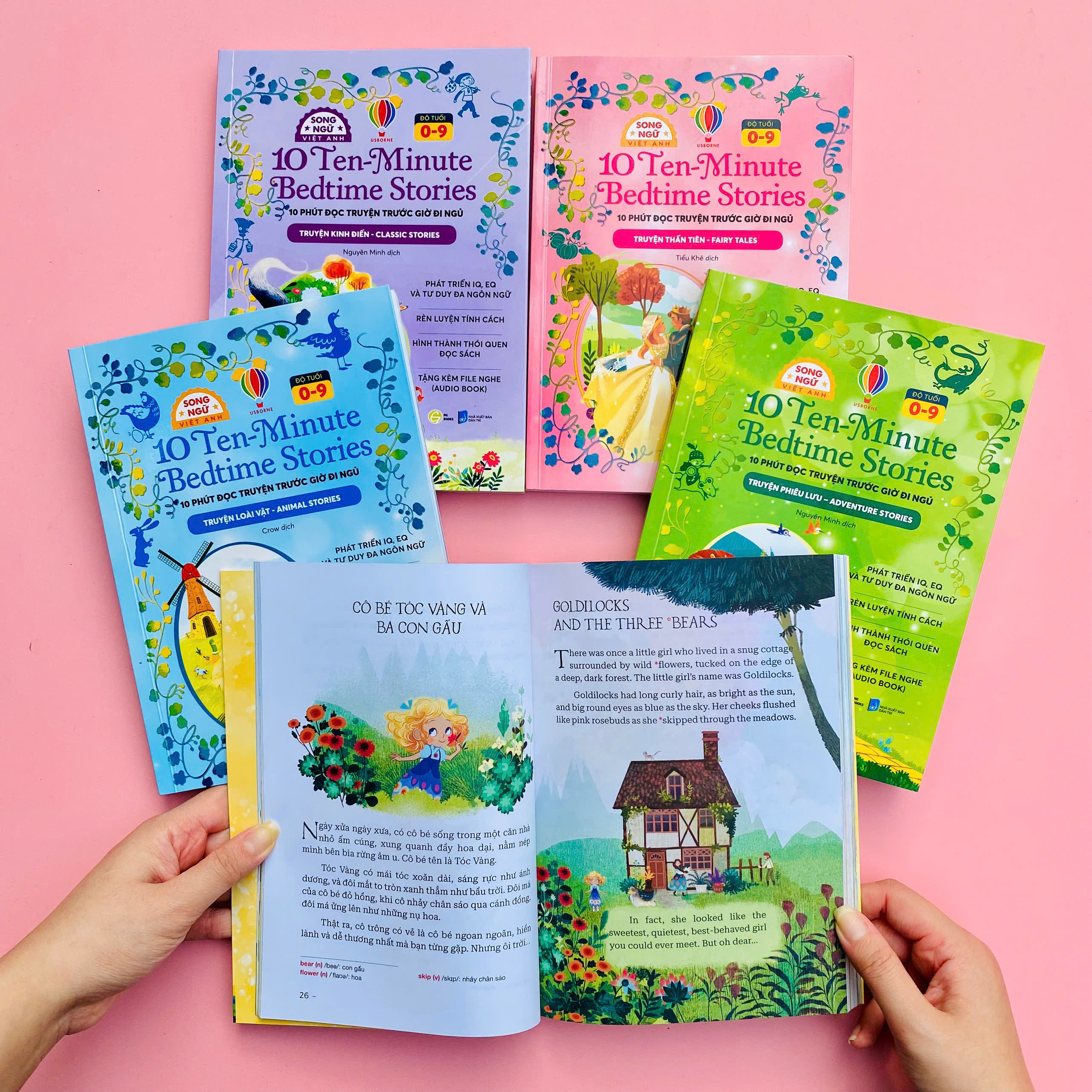 10 ten-minutes bedtime stories - 10 phút đọc truyện trước giờ đi ngủ - fairy tales - truyện thần tiên - song ngữ việt-anh