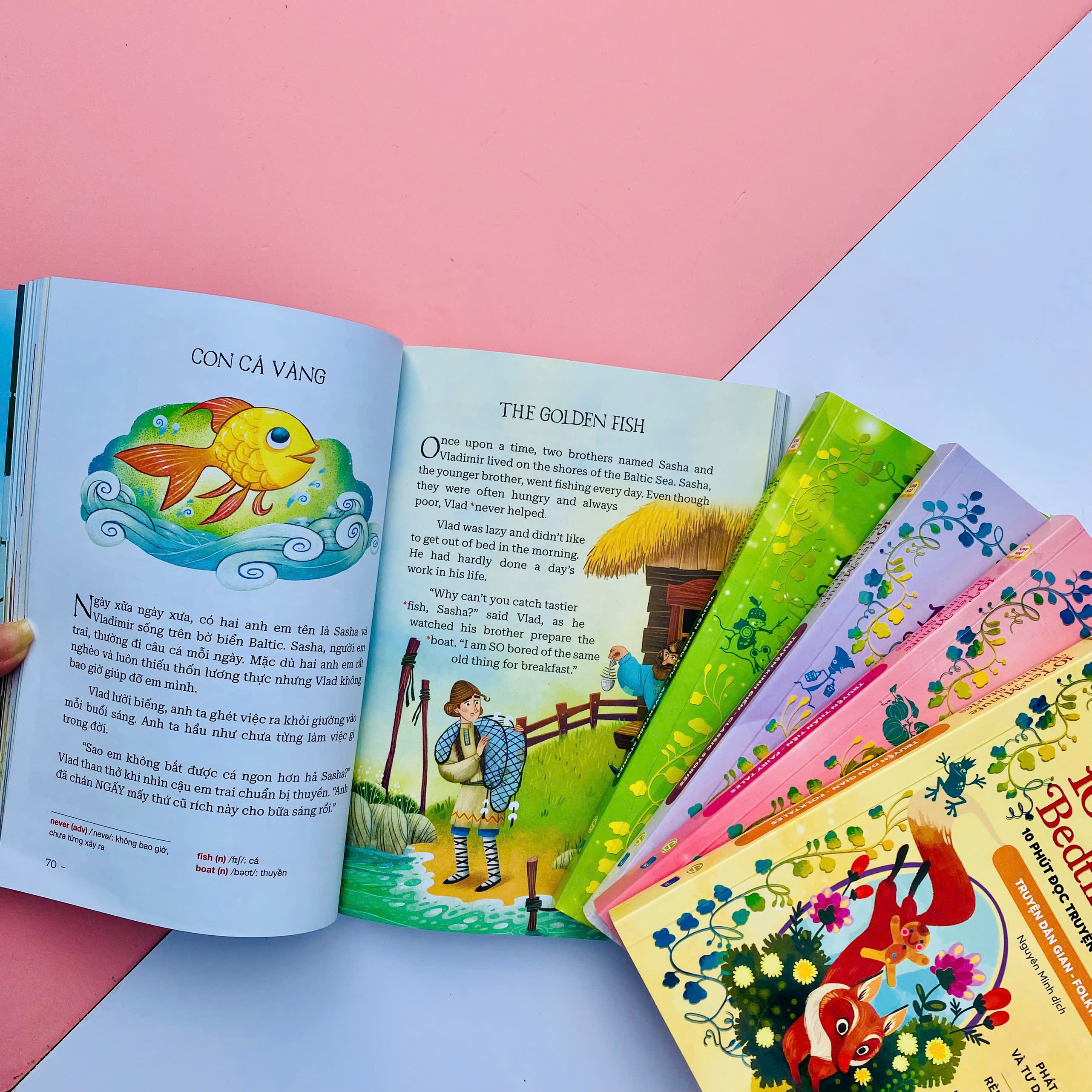 10 ten-minutes bedtime stories - 10 phút đọc truyện trước giờ đi ngủ - fairy tales - truyện thần tiên - song ngữ việt-anh