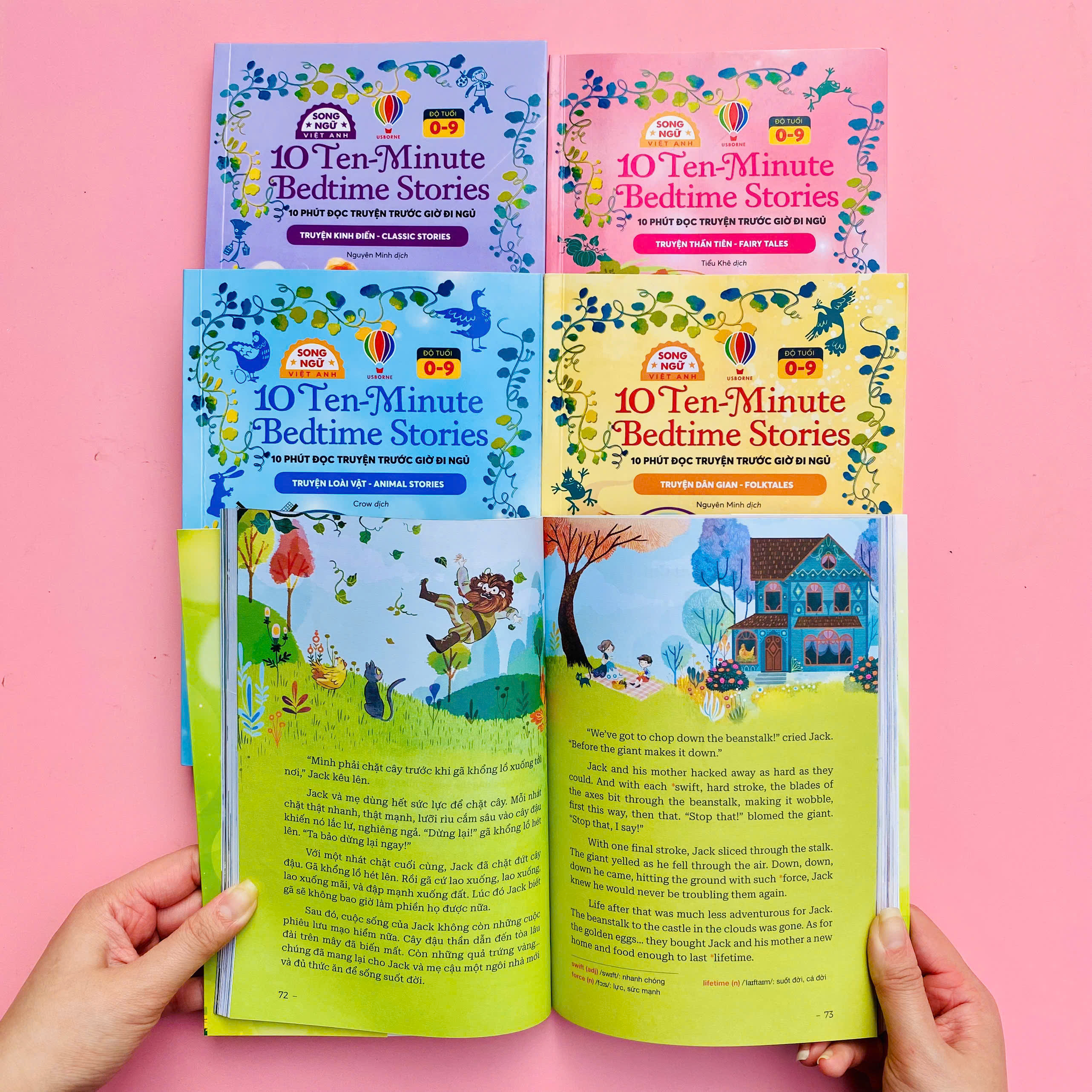 10 Ten-Minutes Bedtime Stories - 10 Phut Doc Truyen Truoc Gio Di Ngu - Vietnamese Folktales - Truyen Co Tich Viet Nam - Song Ngu Viet-Anh