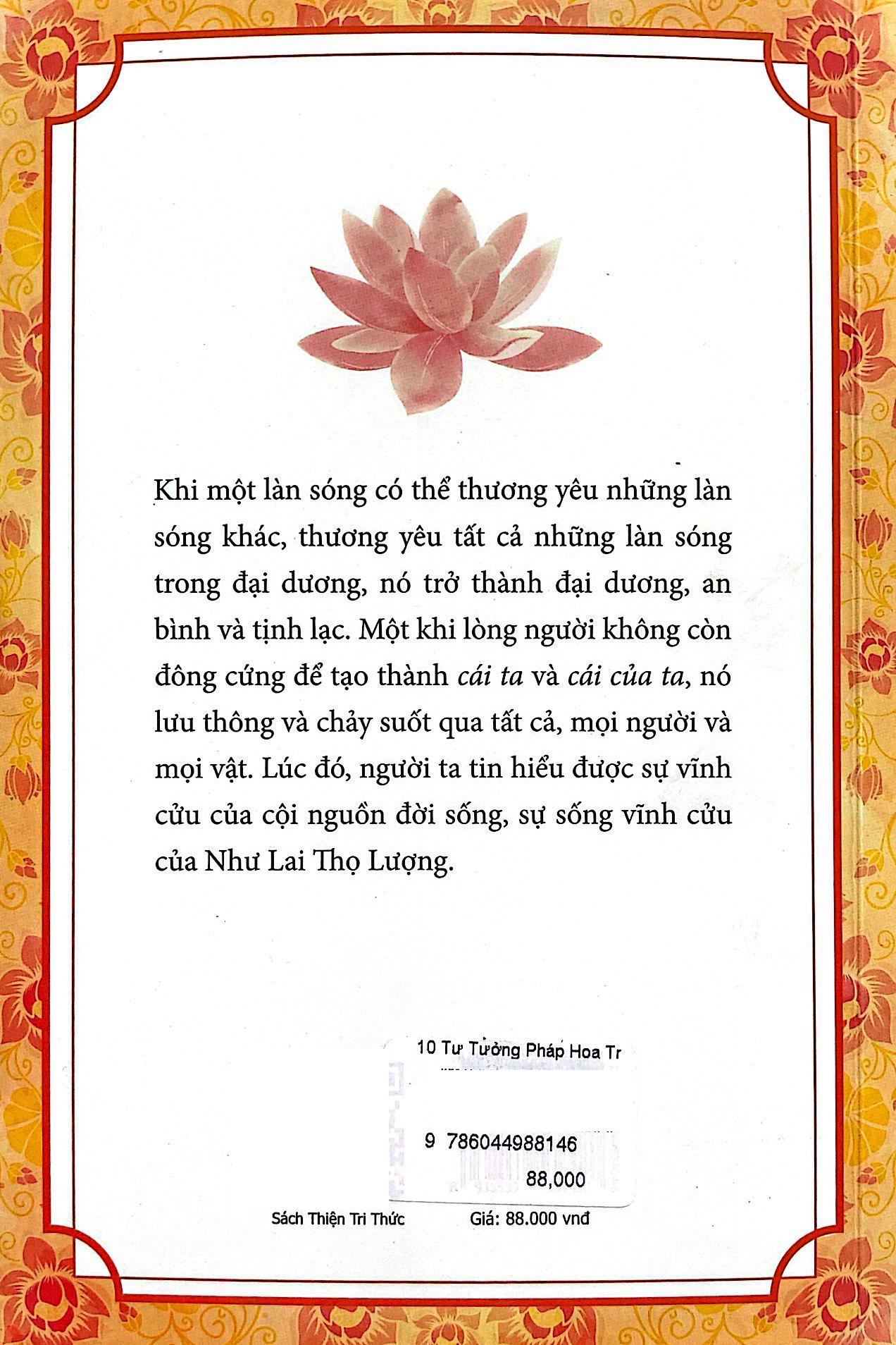 10 tư tưởng pháp hoa trong đời sống hằng ngày