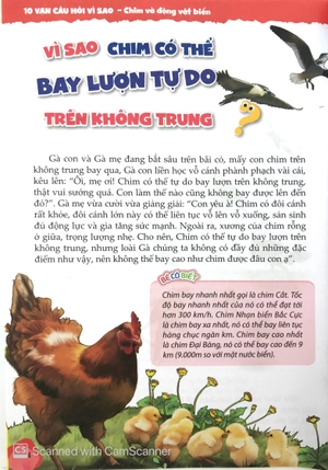 10 vạn câu hỏi vì sao - chim và động vật biển (tái bản)