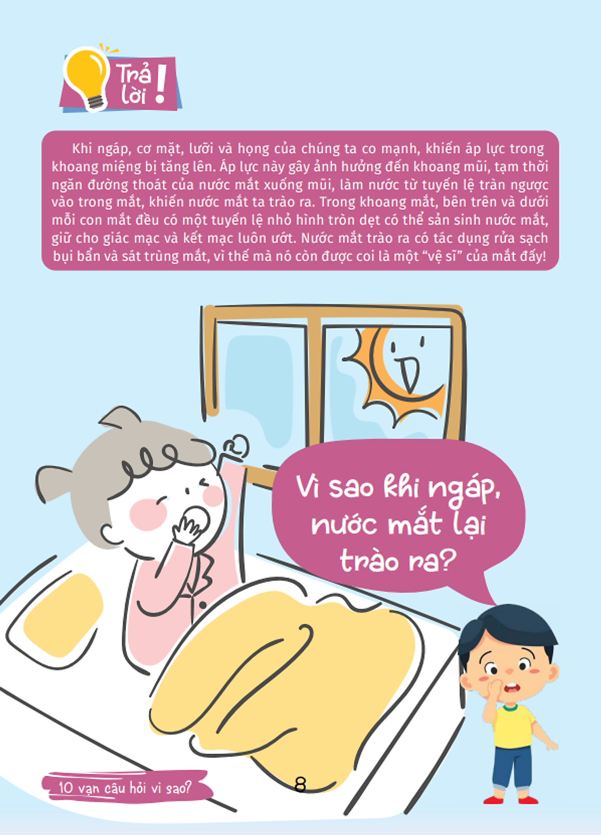 10 vạn câu hỏi vì sao - cùng bé khám phá kiến thức bách khoa - bí mật cơ thể người