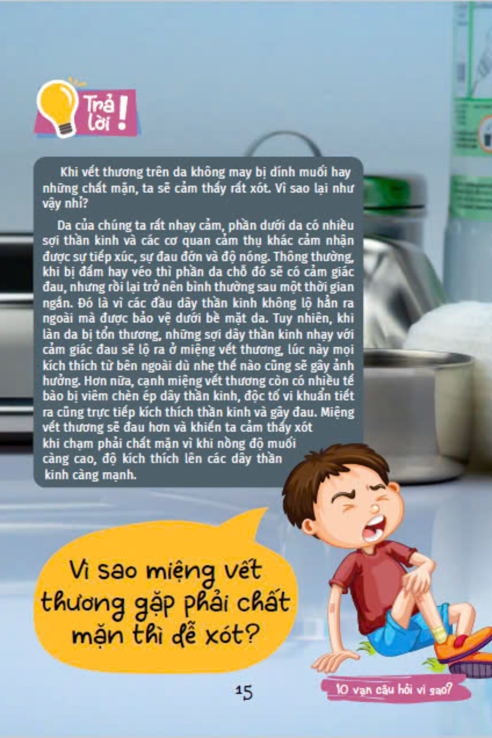 10 vạn câu hỏi vì sao - cùng bé khám phá kiến thức bách khoa - bí mật cơ thể người