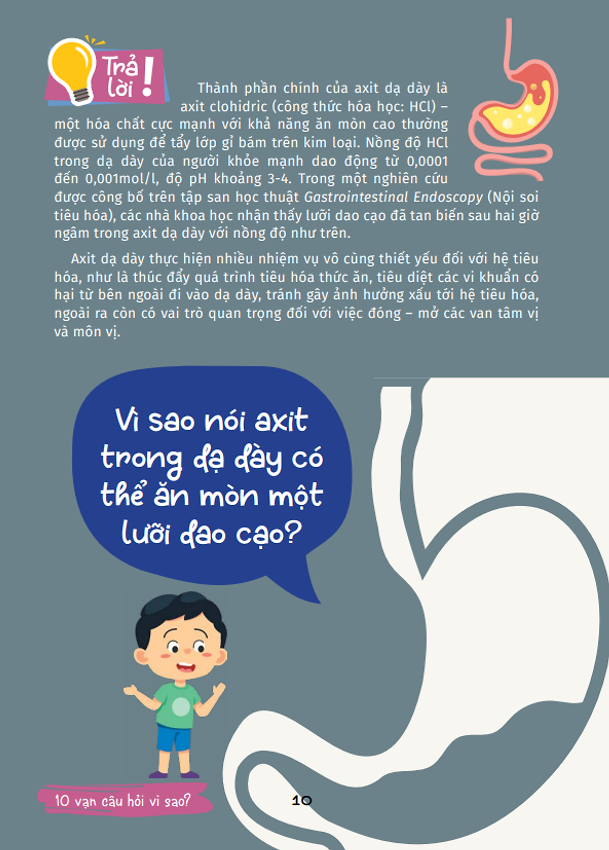 10 vạn câu hỏi vì sao - cùng bé khám phá kiến thức bách khoa - bí mật cơ thể người