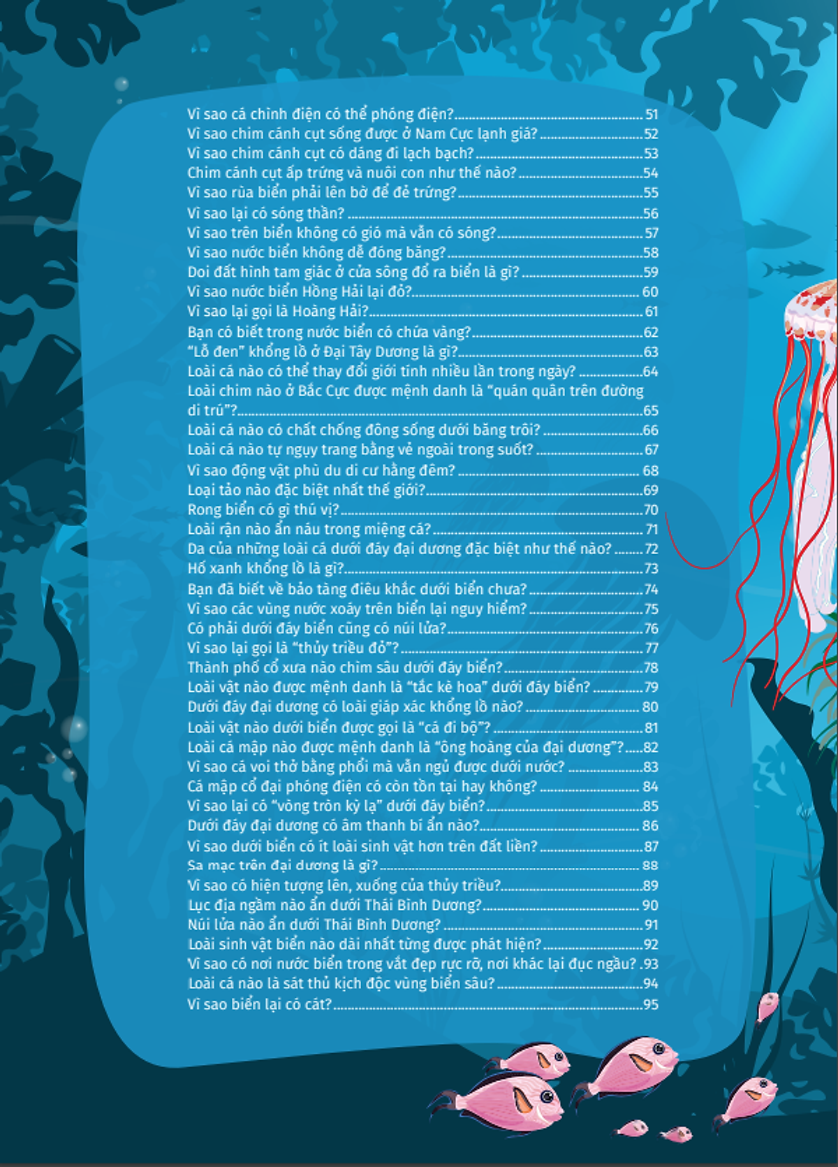 10 vạn câu hỏi vì sao - cùng bé khám phá kiến thức bách khoa - động vật dưới nước và thế giới đại dương