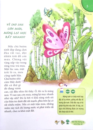 10 vạn câu hỏi vì sao dành cho thiếu nhi - cây cỏ, lá và hoa