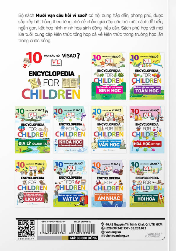 10 vạn câu hỏi vì sao? - địa lý quanh ta