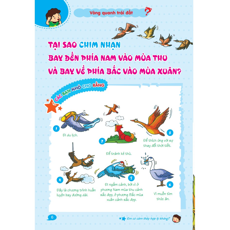 10 vạn câu hỏi vì sao hỏi đáp khoa học - vòng quanh trái đất (tái bản 2020)