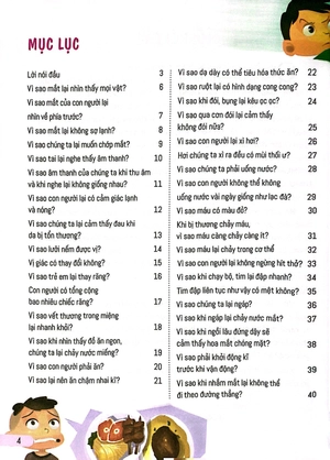10 vạn câu hỏi vì sao - khám phá bí mật cơ thể người