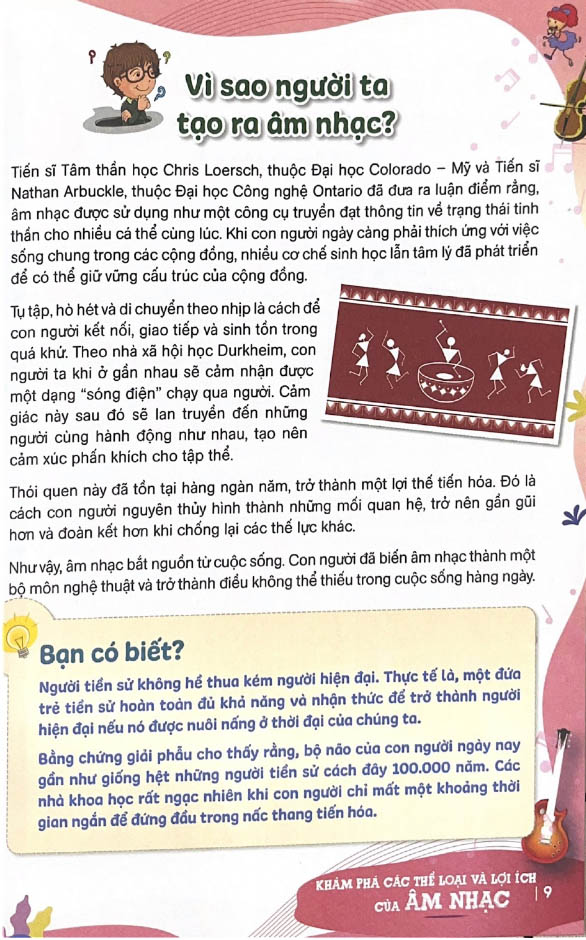10 vạn câu hỏi vì sao? - khám phá các thể loại và lợi ích của âm nhạc