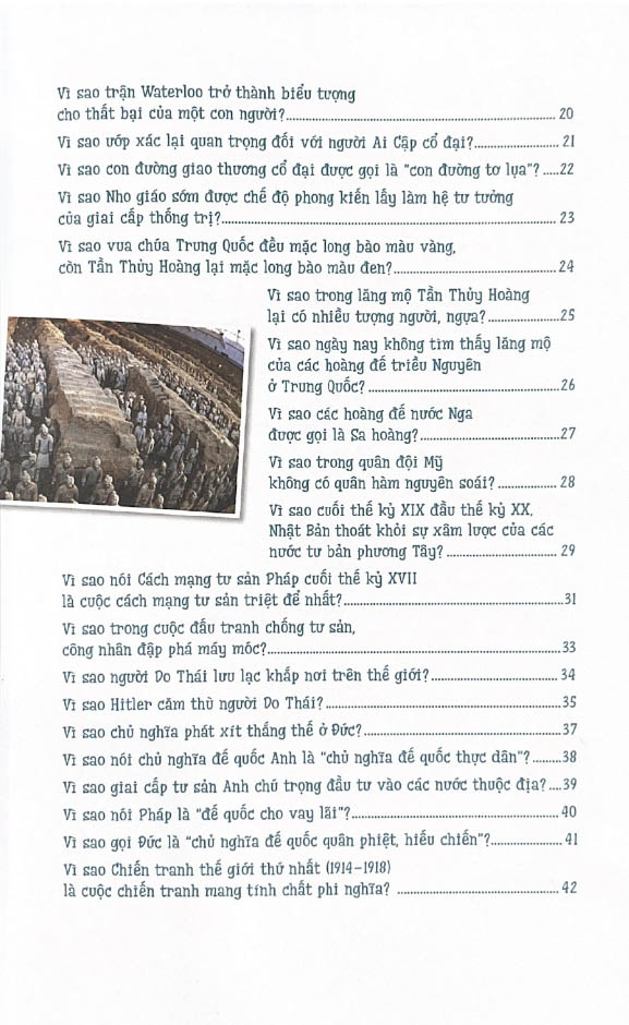 10 vạn câu hỏi vì sao? - khám phá những sự kiện thú vị trong lịch sử