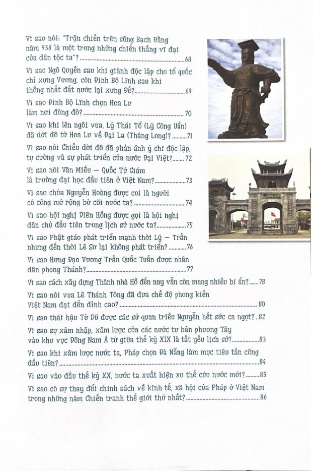 10 vạn câu hỏi vì sao? - khám phá những sự kiện thú vị trong lịch sử