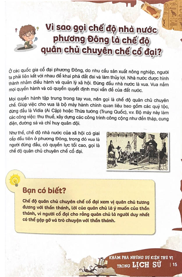 10 vạn câu hỏi vì sao? - khám phá những sự kiện thú vị trong lịch sử